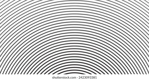 Light BLUE vector illustration which consists of circles. Dotted gradient design for your business.
