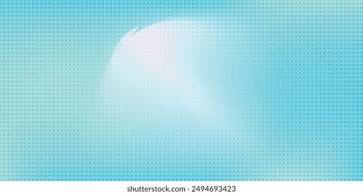 Light BLUE vector illustration which consists of circles. Dotted gradient design for your business.vector.	