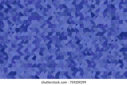 Light BLUE vector illustration which consist of circles. Dotted gradient design for your business. Creative geometric background in halftone style with colored spots.