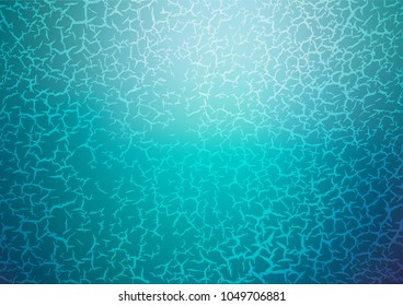 Light BLUE vector indian curved texture. Creative illustration in blurred style with doodles and Zen tangles. The completely new template can be used for your brand book.