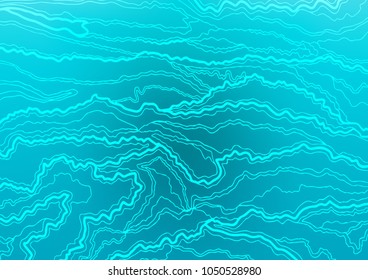 Light BLUE vector indian curved background. A completely new color illustration in doodle style. The textured pattern can be used for website.