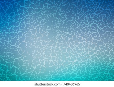 Light BLUE vector indian curved background. A completely new color illustration in doodle style. A completely new template for your business design.