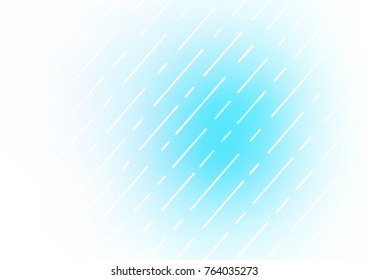 Light BLUE vector indian curved texture. Colorful abstract illustration with lines in Asian style. The pattern can be used for coloring books and pages for kids.