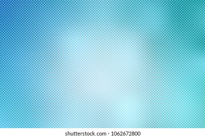Light BLUE vector layout with circle shapes. Illustration with set of shining colorful abstract circles. Pattern can be used as texture of wallpapers.