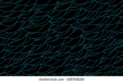 Light BLUE vector  layout with circle shapes. Blurred decorative design in abstract style with bubbles. Completely new template for your brand book.
