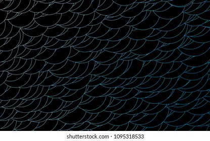 Light BLUE vector  layout with circle shapes. Abstract illustration with colored bubbles in nature style. The pattern can be used for aqua ad, booklets.