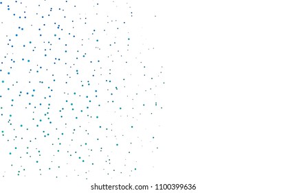 Light BLUE vector  layout with circle shapes. Blurred bubbles on abstract background with colorful gradient. The pattern can be used for aqua ad, booklets.