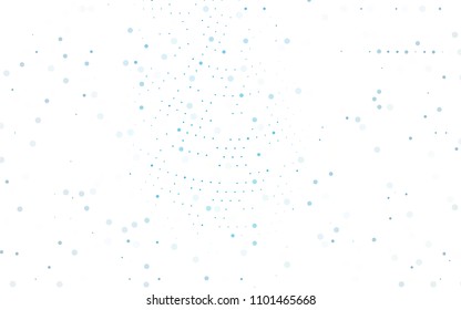 Light BLUE vector  layout with circle shapes. Modern abstract illustration with colorful water drops. New design for ad, poster, banner of your website.