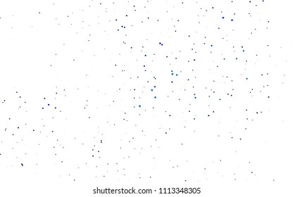 Light BLUE vector  layout with circle shapes. Glitter abstract illustration with blurred drops of rain. The pattern can be used for aqua ad, booklets.