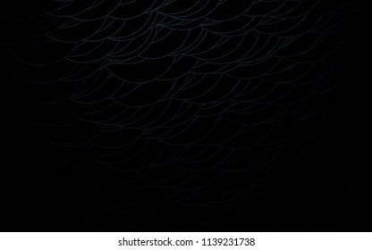 Light BLUE vector  layout with circle shapes. Beautiful colored illustration with blurred circles in nature style. Pattern can be used as texture of water, rain drops.