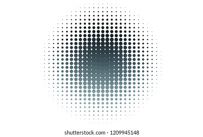 Light BLUE vector layout with circle shapes. Modern abstract illustration with colorful water drops. Pattern of water, rain drops.