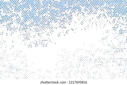 Light BLUE vector layout with circle shapes. Blurred decorative design in abstract style with bubbles. Pattern for beautiful websites.