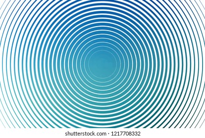 Light BLUE vector layout with circle shapes. Blurred decorative design in abstract style with bubbles. Pattern of water, rain drops.