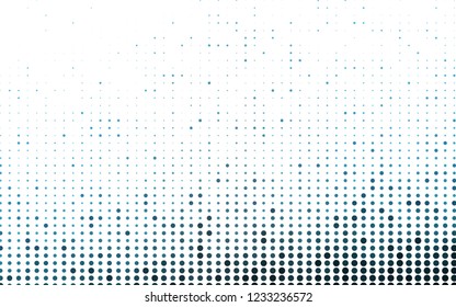 Light BLUE vector layout with circle shapes. Beautiful colored illustration with blurred circles in nature style. Pattern for beautiful websites.
