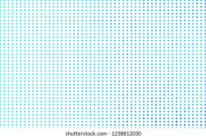 Light BLUE vector layout with circle shapes. Blurred bubbles on abstract background with colorful gradient. Pattern for beautiful websites.