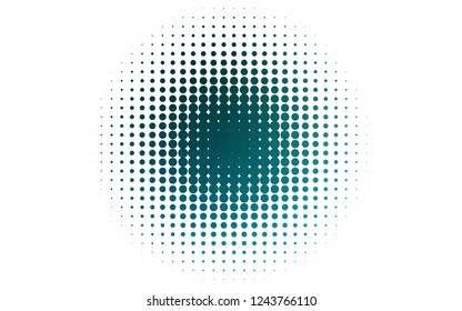 Light BLUE vector layout with circle shapes. Blurred bubbles on abstract background with colorful gradient. Design for posters, banners.