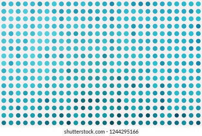 Light BLUE vector layout with circle shapes. Blurred bubbles on abstract background with colorful gradient. Pattern for beautiful websites.