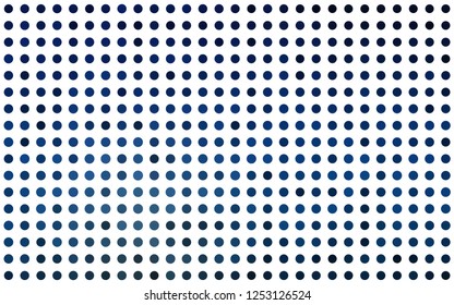 Light BLUE vector layout with circle shapes. Blurred bubbles on abstract background with colorful gradient. Pattern for beautiful websites.
