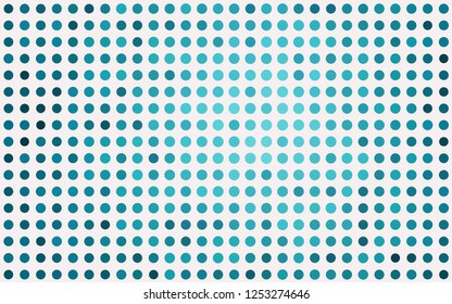 Light BLUE vector layout with circle shapes. Illustration with set of shining colorful abstract circles. Pattern for beautiful websites.