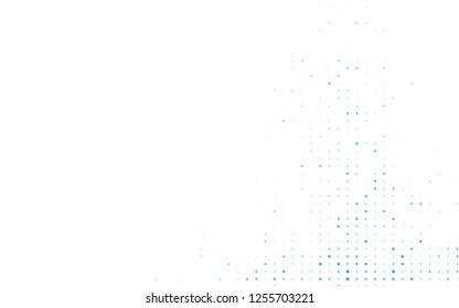 Light BLUE vector layout with circle shapes. Illustration with set of shining colorful abstract circles. Pattern for ads, booklets.
