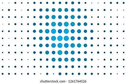 Light BLUE vector layout with circle shapes. Blurred decorative design in abstract style with bubbles. Pattern for ads, leaflets.