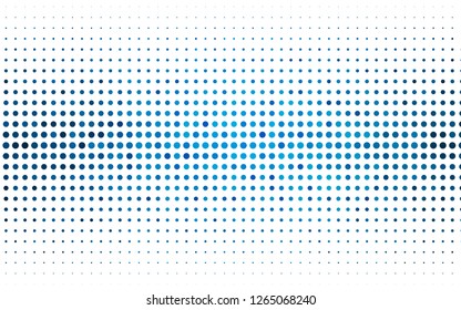 Light BLUE vector layout with circle shapes. Blurred bubbles on abstract background with colorful gradient. Pattern for beautiful websites.