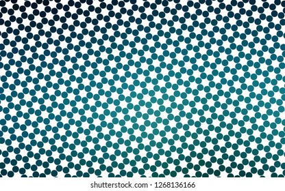 Light BLUE vector layout with circle shapes. Blurred decorative design in abstract style with bubbles. Pattern for ads, leaflets.