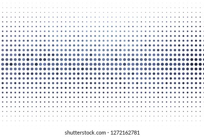 Light BLUE vector layout with circle shapes. Modern abstract illustration with colorful water drops. Pattern for ads, booklets.