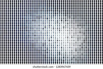 Light BLUE vector layout with circle shapes. Beautiful colored illustration with blurred circles in nature style. Pattern for ads, leaflets.