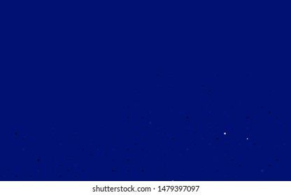 Light BLUE vector layout with circle shapes. Abstract illustration with colored bubbles in nature style. Pattern for ads, leaflets.