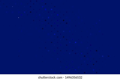Light BLUE vector layout with circle shapes. Blurred decorative design in abstract style with bubbles. Pattern for ads, booklets.