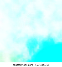 Light BLUE vector layout with circle shapes. Abstract decorative design in gradient style with bubbles. Pattern for websites.