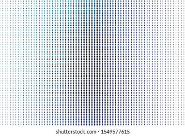 Light BLUE vector layout with circle shapes. Glitter abstract illustration with blurred drops of rain. Pattern for beautiful websites.