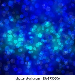 Light BLUE vector layout with circle shapes. Abstract colorful disks on simple gradient background. Design for posters, banners.