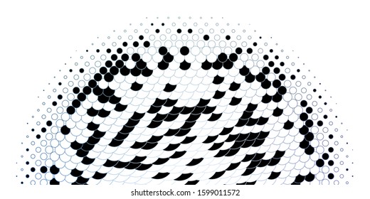 Light BLUE vector layout with circle shapes. Abstract decorative design in gradient style with bubbles. Pattern for booklets, leaflets.