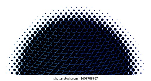 Light BLUE vector layout with circle shapes. Colorful illustration with gradient dots in nature style. Design for posters, banners.