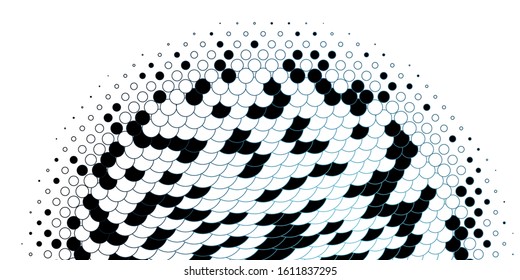 Light BLUE vector layout with circle shapes. Abstract decorative design in gradient style with bubbles. Design for your commercials.