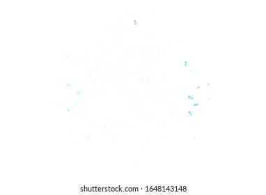 Disposition vectorielle BLEU clair avec des formes circulaires. Belle illustration colorée avec des cercles flou dans le style nature. Nouveau modèle pour votre album de marques.
