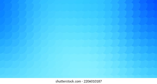 Light BLUE vector layout with circle shapes. Modern abstract illustration with colorful circle shapes. Design for your commercials.