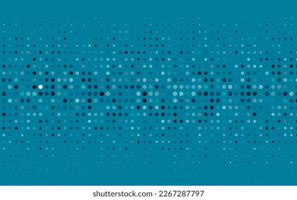 Light BLUE vector layout with circle shapes. Glitter abstract illustration with blurred drops of rain. Template for your brand book.