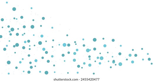 Light BLUE vector layout with circle shapes. Blurred decorative design in abstract style with bubbles