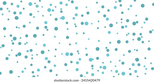 Light BLUE vector layout with circle shapes. Blurred decorative design in abstract style with bubbles