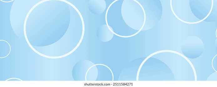 Diseño de Vector azul claro con Formas circulares. Gradiente de fondo geométrico Abstractas bokeh azul claro suave para Graphic Business. Gradiente de fondo geométrico Abstractas Vector de fondo azul claro suave