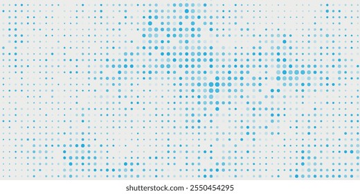 Light BLUE vector layout with circle shapes. Blurred decorative design in abstract style with bubbles. Template for your brand book.