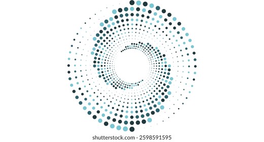 Light BLUE vector layout with circle shapes. Blurred decorative design in abstract style with bubbles. Template for your brand book.