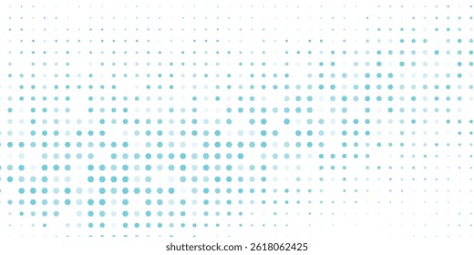 Light BLUE vector layout with circle shapes. Blurred decorative design in abstract style with bubbles. Template for your brand book.