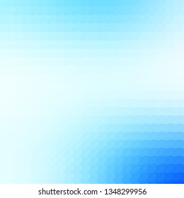 Light BLUE vector layout with circles. Illustration with set of shining colorful abstract spheres. Design for your commercials.