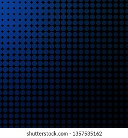 Light BLUE vector layout with circles. Abstract colorful disks on simple gradient background. Pattern for wallpapers, curtains.