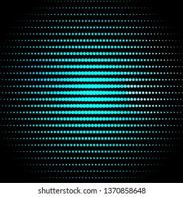 Light BLUE vector layout with circles. Abstract colorful disks on simple gradient background. Design for your commercials.