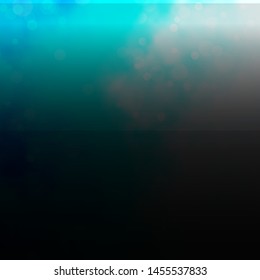 Light BLUE vector layout with circles. Colorful illustration with gradient dots in nature style. Design for your commercials.